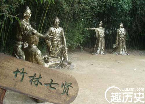 “竹林七贤”之一的阮咸：曾与小猪一起把酒言欢