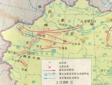 清朝在平定准噶尔汗国叛乱之后 乾隆为什么会放弃一统中亚的机会