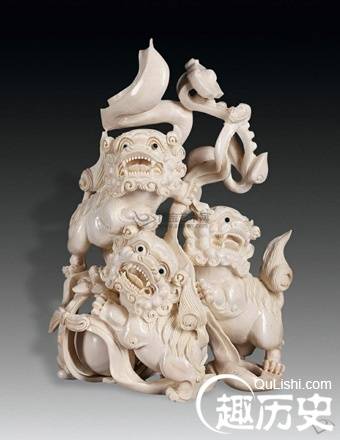 古代过年流行的狮子滚绣球吉祥图案有什么寓意？