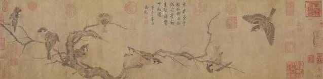北宋画家崔白的作品:引领清风入画屏