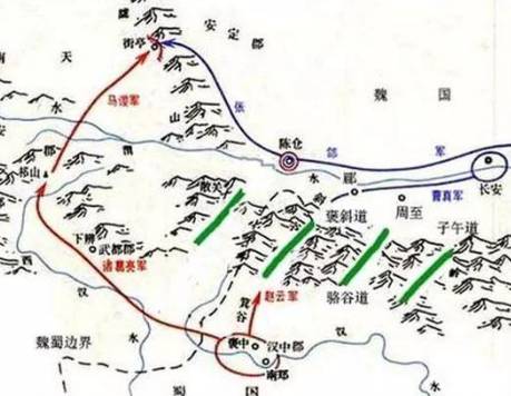 诸葛亮六出祁山,为什么每次都要绕远路?