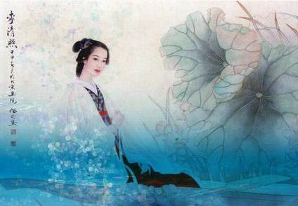 宋代女词人李清照《点绛唇·蹴罢秋千》原文及赏析