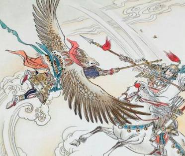 神话名著原文欣赏:封神演义第四十一回 闻太师兵伐西岐
