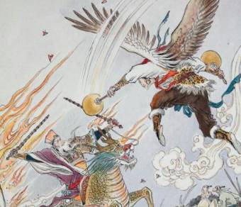 名著封神演义第八十七回 土行孙夫妻阵亡的原文是什么?