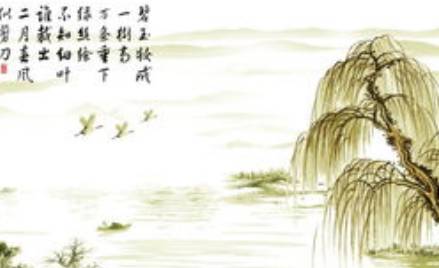 贺知章《咏柳》:诗中洋溢着人逢早春的欣喜之情