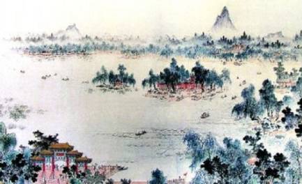 白居易《春题湖上》:属于一首描写杭州西湖的春景诗