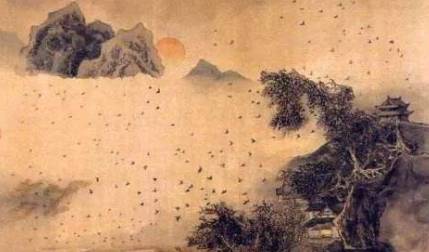 秦观《满庭芳·山抹微云》：寄托了词人仕途蹭蹬不遇的感怀
