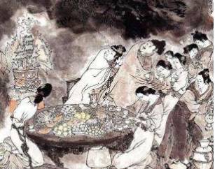 红楼梦第七十五回:开夜宴异兆发悲音,赏中秋新词得佳谶