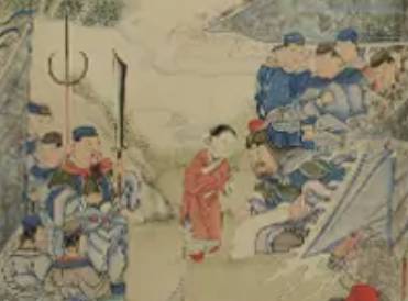 镜花缘第四十九回：泣红亭书叶传佳话，流翠浦搴裳觉旧踪