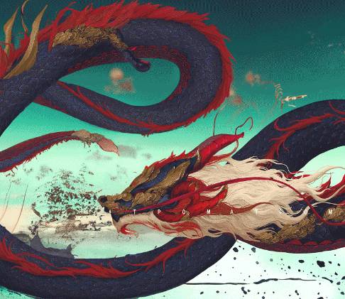 神秘与威严：山海经中的神兽烛龙