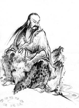 古代神话故事之人首蛇身的道家创始人伏羲