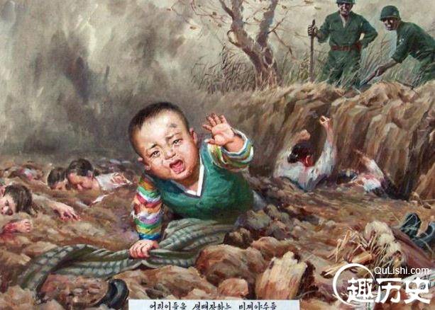 朝鲜教科书里的美国大兵好残暴！美军竟这样虐俘