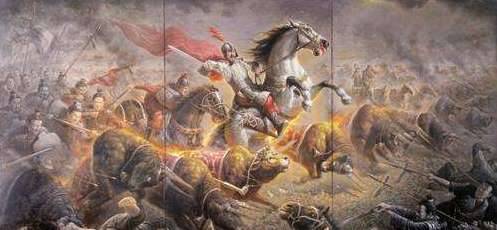 火牛阵非田单独有,盘点历史上几次成功的“火牛阵”
