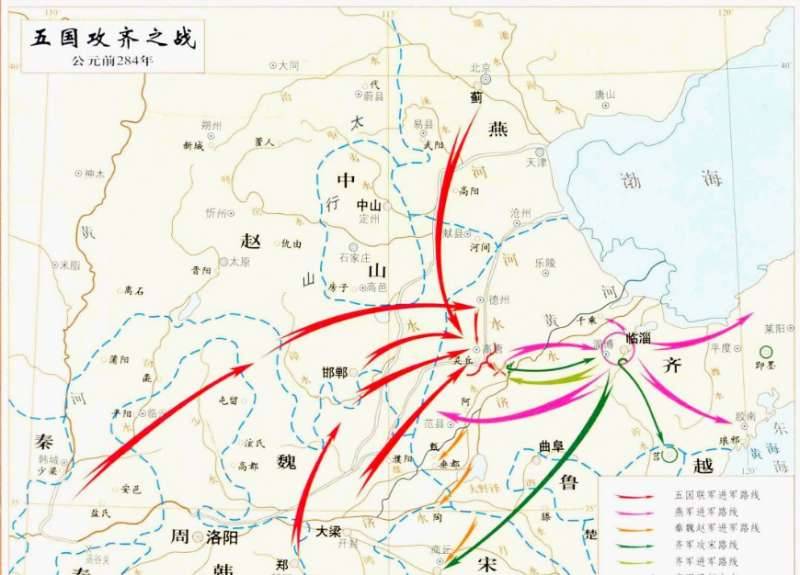 五国攻秦之战:五国垮了,秦国却越来越强