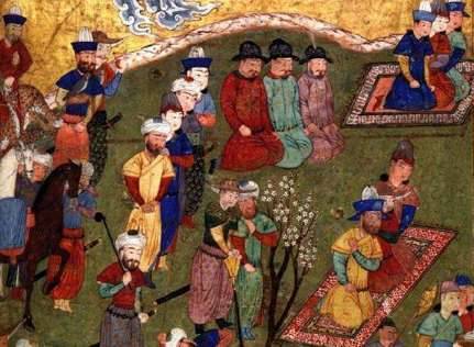 帖木儿帝国:突厥贵族帖木儿于1370年开创的帝国