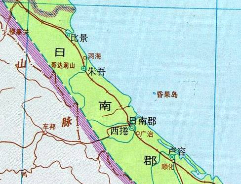 占城:简译占婆国、占波、瞻波,位于中南半岛东南部