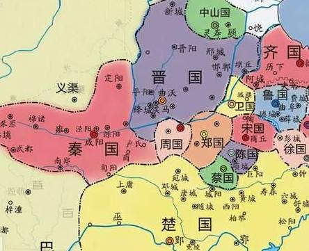 周朝分封除了秦国外 当时还有哪些嬴姓的诸侯国