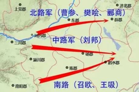 彭城之战战败后,逃往途中刘邦为何数次推儿女下车?