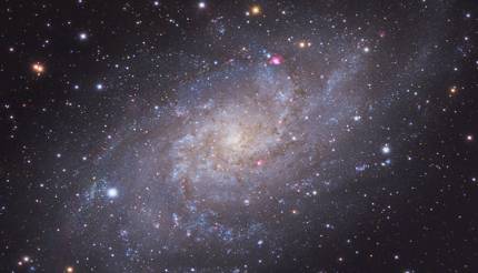 三角星系在宇宙哪个位置?它主要位于北天三角座中