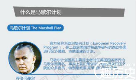 解密：美国所主导的马歇尔计划有哪些主要内容