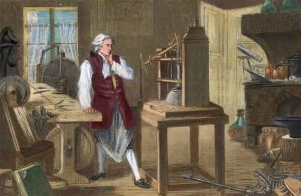 1776年詹姆斯·瓦特制造出第一台蒸汽机