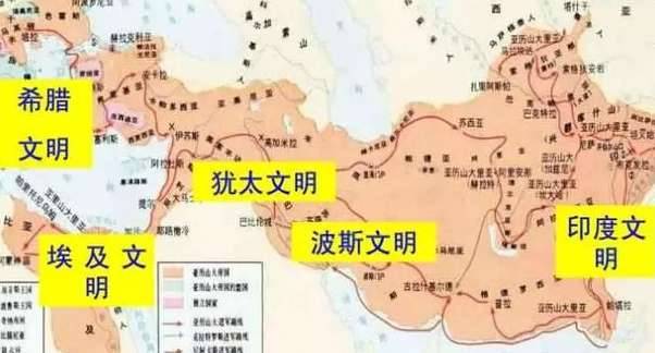 四大文明古国,被亚历山大一人独灭了三个