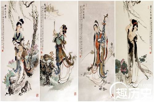 中国古代四大美女:沉鱼落雁闭月羞花分别指谁?
