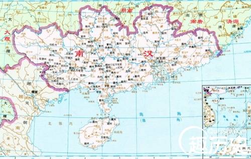 五代十国南汉国简介:一个乱世小国的生存之道