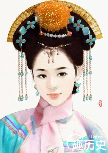 皇太极第十四女和硕恪纯长公主简介：建宁公主
