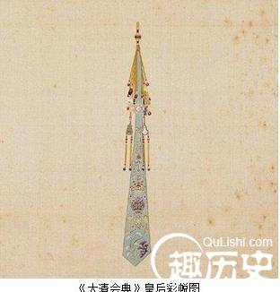 清朝服饰之:清朝皇后的朝服朝褂