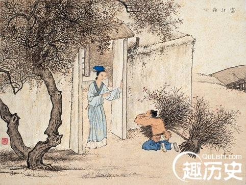 二十四孝故事：啮指痛心的故事简介