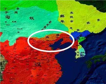 乌桓历史地域与现代地理位置的对应