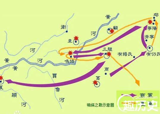 鸣条之战的战争背景及起因：鸣条之战怎么爆发的